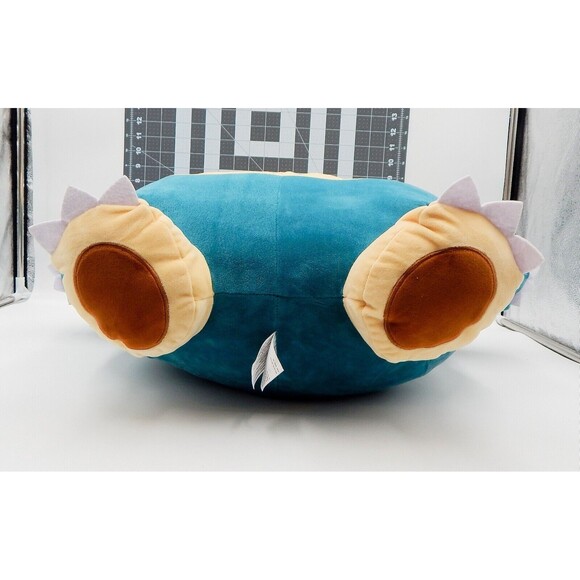 Pokémon Snorlax 22 In Plush Stuffed Toy Game Freak 2022 Blue Nintendo Creature - Picture 8 of 11
